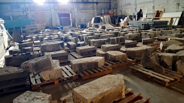 Stone stored in Markinch